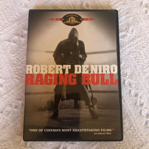 Raging Bull Dvd 1980 Movie Robert DeNiro MGM Martin Scorsese Boxing Sports Drama